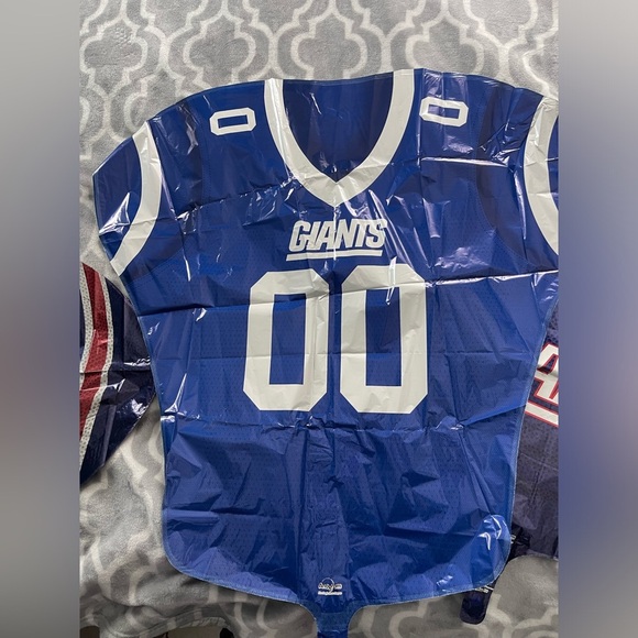 New York Giants, GIANT helium balloon bundle, new - Picture 3 of 7